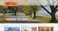 Desktop Screenshot of mountaincoveresort.com