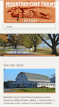 Mobile Screenshot of mountaincoveresort.com